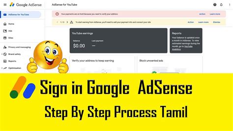 google adsense sign in